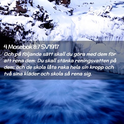 Picture 02 - 4 Mosebok 8:7 SV1917 - Och på följande sätt skall du göra med dem - Bible Verse Picture