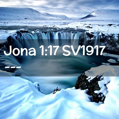Picture 02 - Jona 1:17 SV1917 -  - Bible Verse Picture