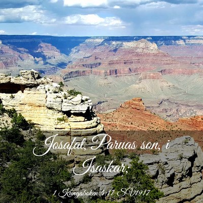 Picture 03 - 1 Kungaboken 4:17 SV1917 - Josafat, Paruas son, i - Bible Verse Picture