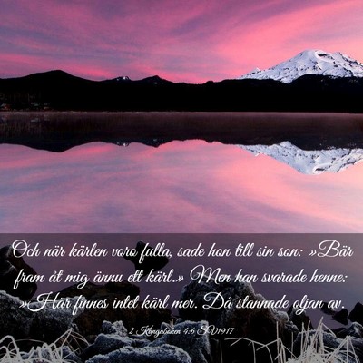 Picture 03 - 2 Kungaboken 4:6 SV1917 - Och när kärlen voro fulla, sade hon till sin - Bible Verse Picture