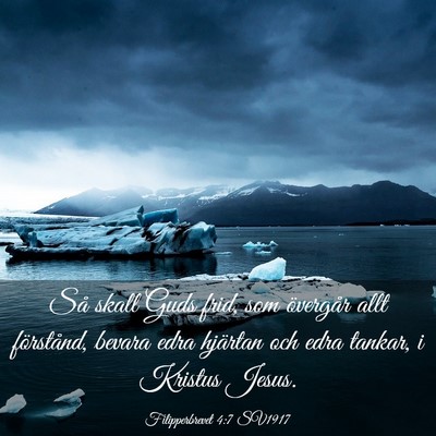 Picture 03 - Filipperbrevet 4:7 SV1917 - Så skall Guds frid, som övergår allt - Bible Verse Picture