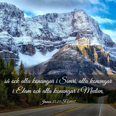 Picture 03 - Jeremia 25:25 SV1917 - så ock alla konungar i Simri, alla konungar i - Bible Verse Picture