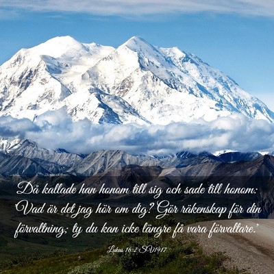 Picture 03 - Lukas 16:2 SV1917 - Då kallade han honom till sig och sade till - Bible Verse Picture