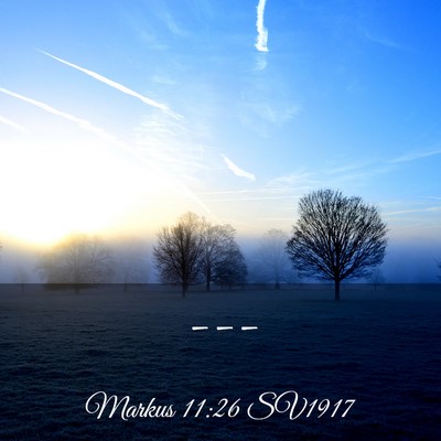 Picture 03 - Markus 11:26 SV1917 -  - Bible Verse Picture