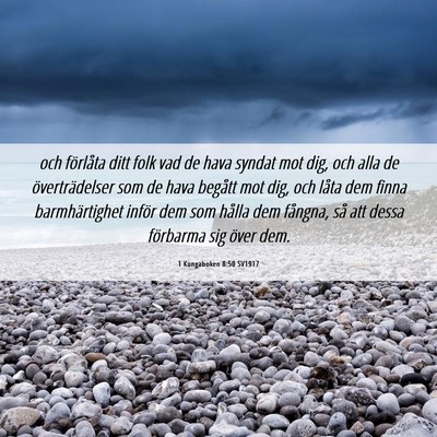 Picture 06 - 1 Kungaboken 8:50 SV1917 - och förlåta ditt folk vad de hava syndat mot - Bible Verse Picture