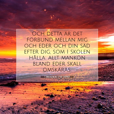 Picture 07 - 1 Mosebok 17:10 SV1917 - Och detta är det förbund mellan mig och eder - Bible Verse Picture