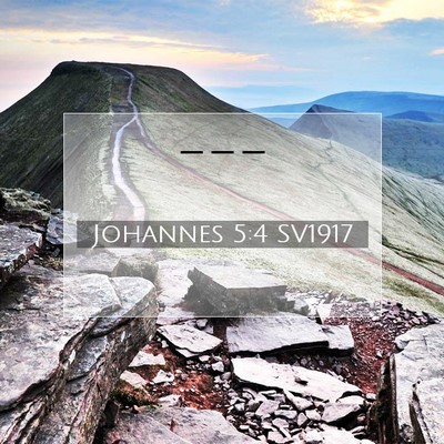 Picture 07 - Johannes 5:4 SV1917 -  - Bible Verse Picture