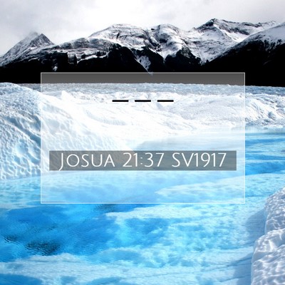 Picture 07 - Josua 21:37 SV1917 -  - Bible Verse Picture