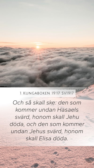 1 Kungaboken 19:17 SV1917 Bible Verse Image