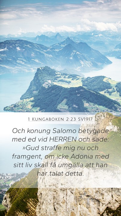 1 Kungaboken 2:23 SV1917 Bible Verse Image