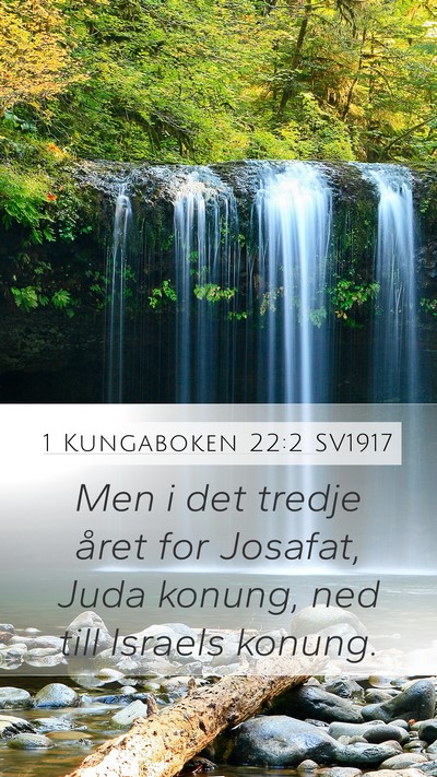 1 Kungaboken 22:2 SV1917 Bible Verse Image