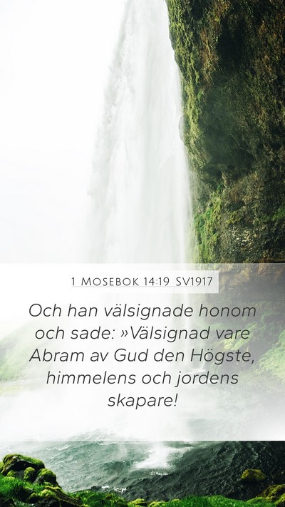 1 Mosebok 14:19 SV1917 Bible Verse Image
