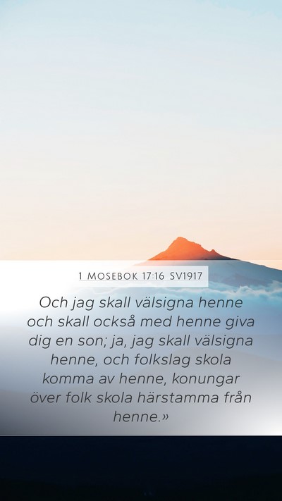 1 Mosebok 17:16 SV1917 Bible Verse Image