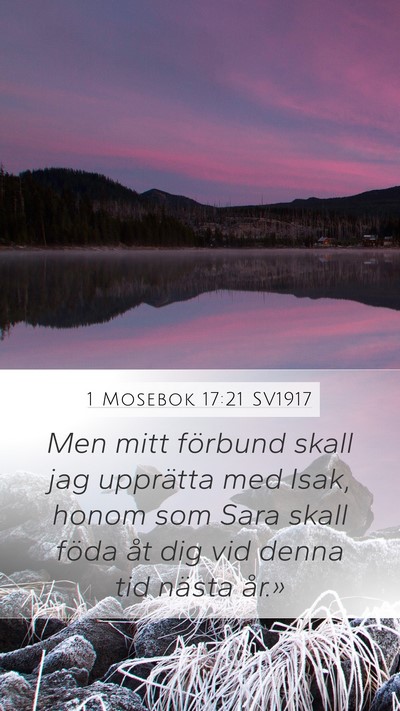 1 Mosebok 17:21 SV1917 Bible Verse Image