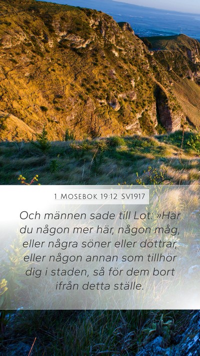1 Mosebok 19:12 SV1917 Bible Verse Image