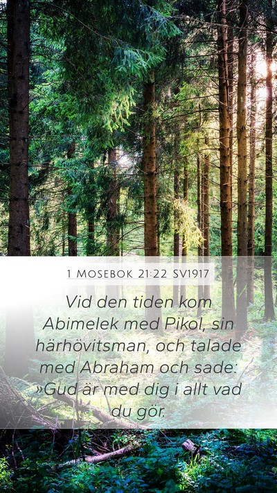 1 Mosebok 21:22 SV1917 Bible Verse Image