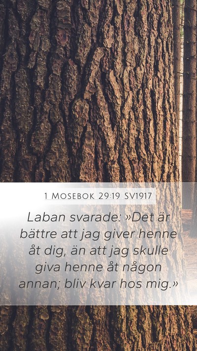 1 Mosebok 29:19 SV1917 Bible Verse Image