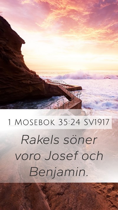1 Mosebok 35:24 SV1917 Bible Verse Image