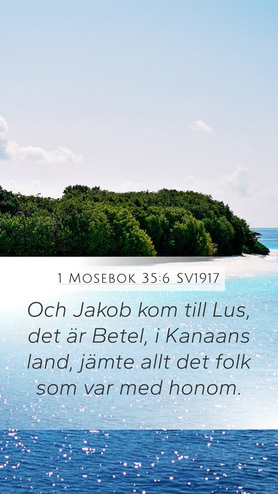 1 Mosebok 35:6 SV1917 Bible Verse Image