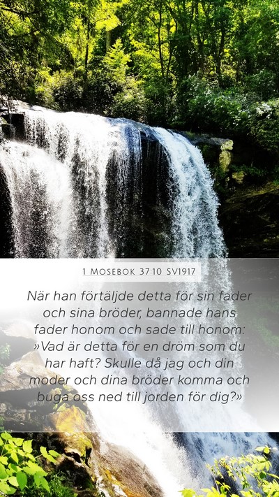1 Mosebok 37:10 SV1917 Bible Verse Image