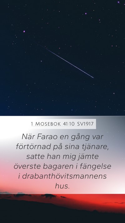 1 Mosebok 41:10 SV1917 Bible Verse Image