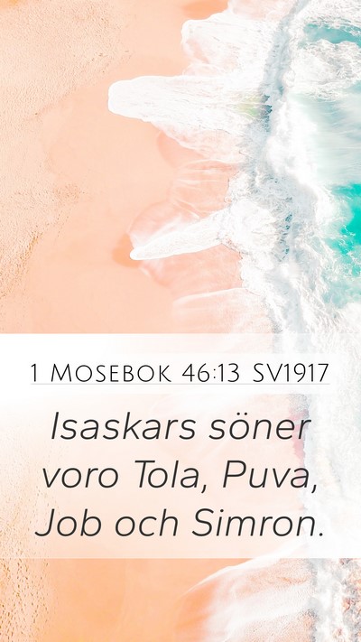 1 Mosebok 46:13 SV1917 Bible Verse Image