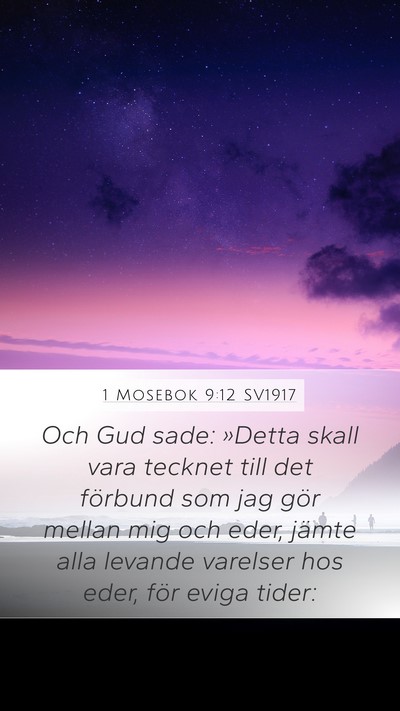 1 Mosebok 9:12 SV1917 Bible Verse Image