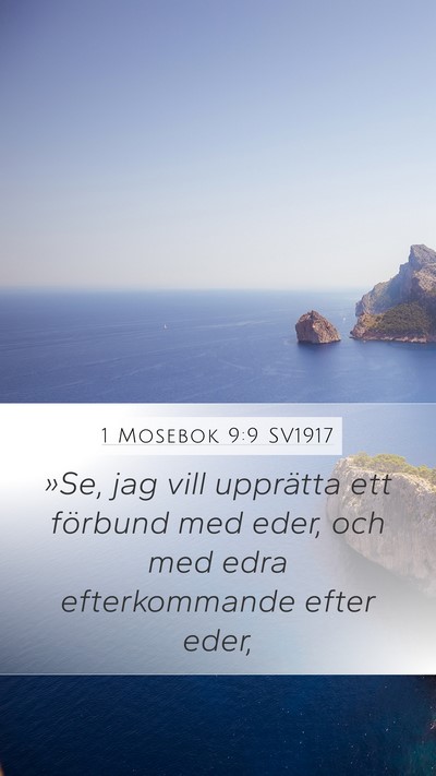 1 Mosebok 9:9 SV1917 Bible Verse Image