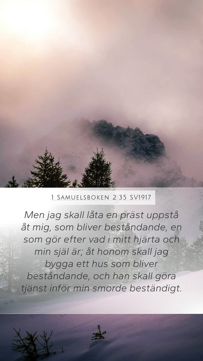 1 Samuelsboken 2:35 SV1917 Bible Verse Image
