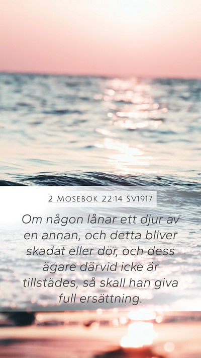 2 Mosebok 22:14 SV1917 Bible Verse Image