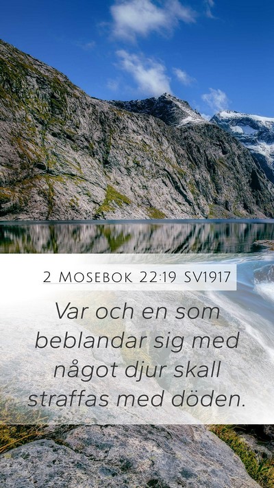 2 Mosebok 22:19 SV1917 Bible Verse Image