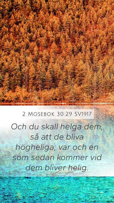 2 Mosebok 30:29 SV1917 Bible Verse Image