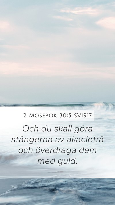 2 Mosebok 30:5 SV1917 Bible Verse Image