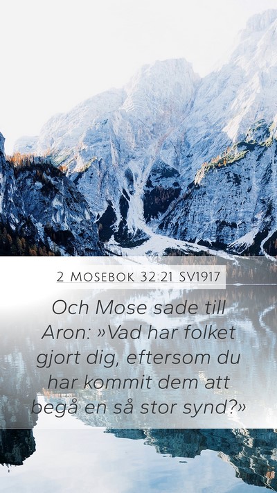 2 Mosebok 32:21 SV1917 Bible Verse Image