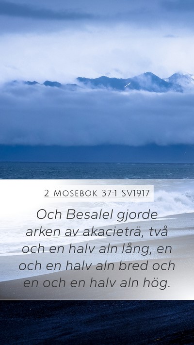 2 Mosebok 37:1 SV1917 Bible Verse Image