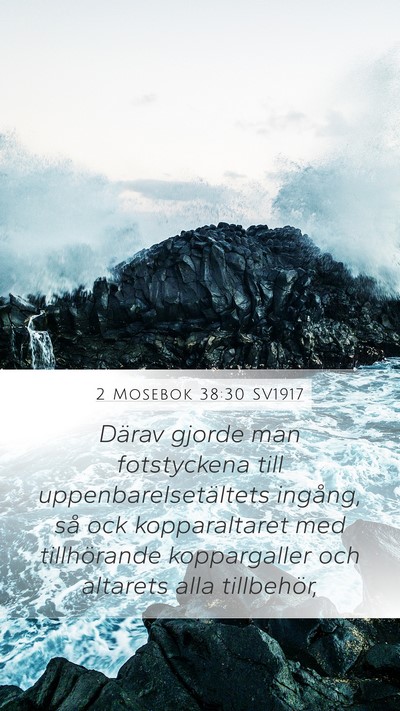 2 Mosebok 38:30 SV1917 Bible Verse Image