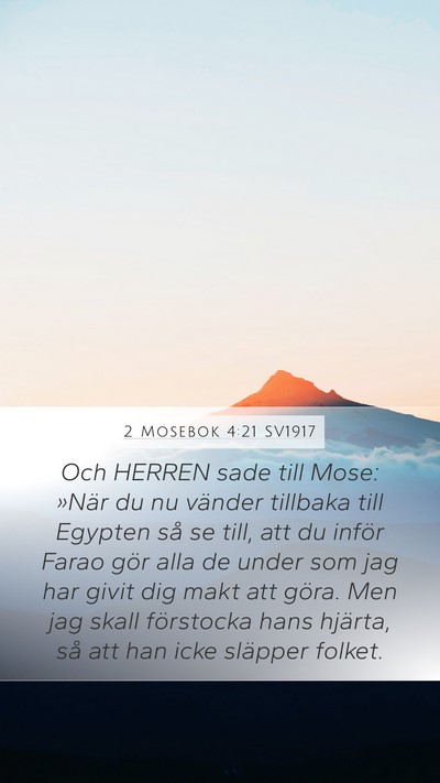 2 Mosebok 4:21 SV1917 Bible Verse Image