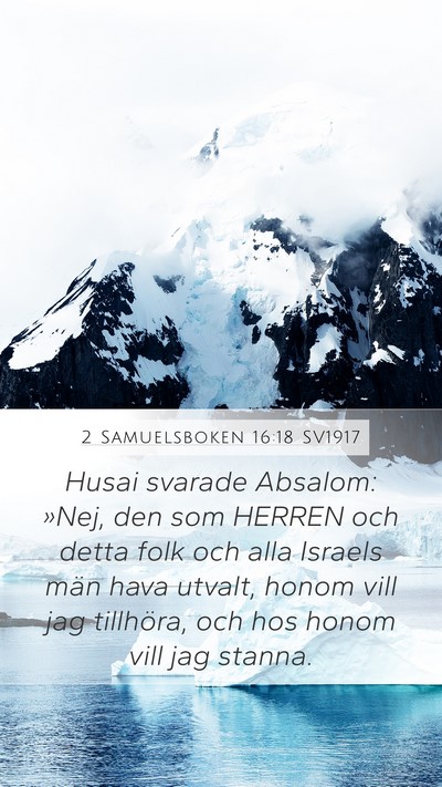 2 Samuelsboken 16:18 SV1917 Bible Verse Image