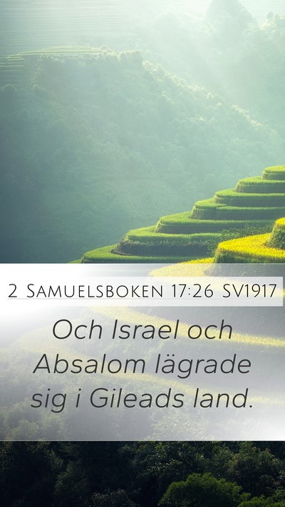 2 Samuelsboken 17:26 SV1917 Bible Verse Image
