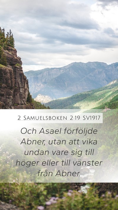 2 Samuelsboken 2:19 SV1917 Bible Verse Image
