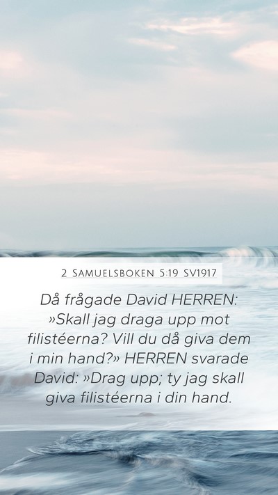 2 Samuelsboken 5:19 SV1917 Bible Verse Image