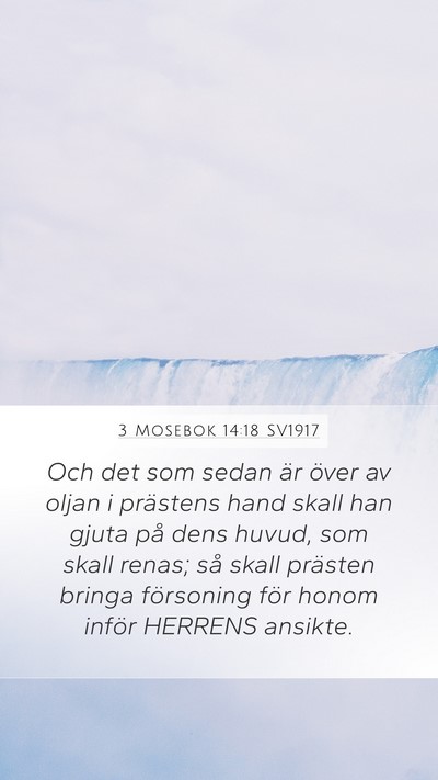 3 Mosebok 14:18 SV1917 Bible Verse Image