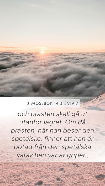 3 Mosebok 14:3 SV1917 Bible Verse Image