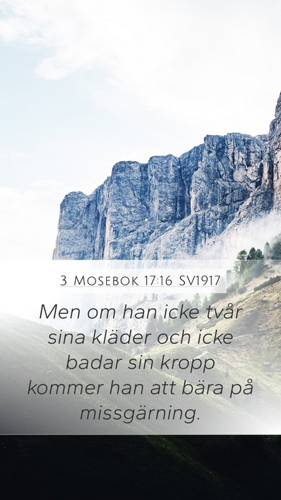 3 Mosebok 17:16 SV1917 Bible Verse Image
