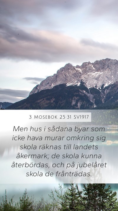 3 Mosebok 25:31 SV1917 Bible Verse Image