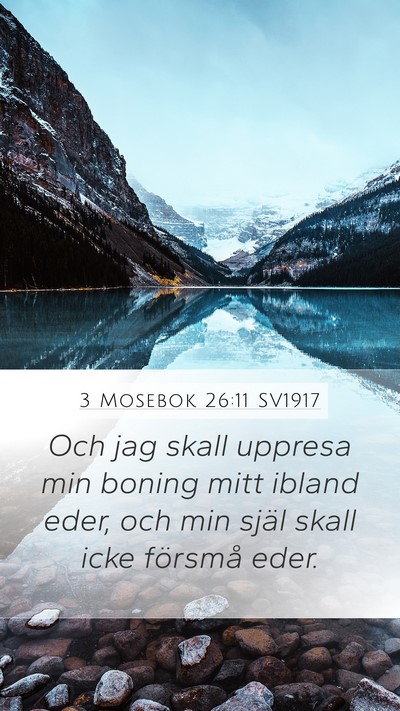 3 Mosebok 26:11 SV1917 Bible Verse Image