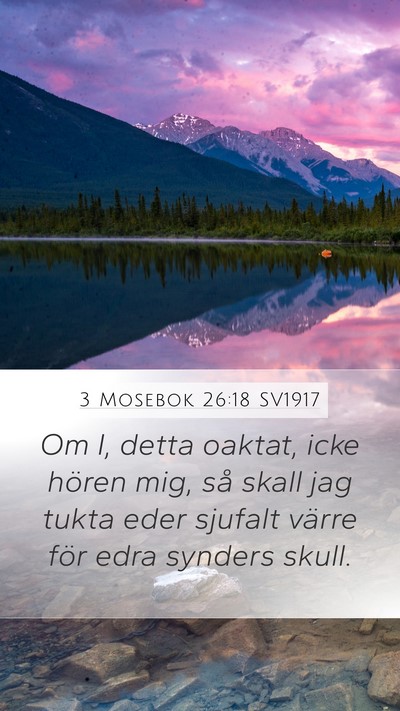 3 Mosebok 26:18 SV1917 Bible Verse Image