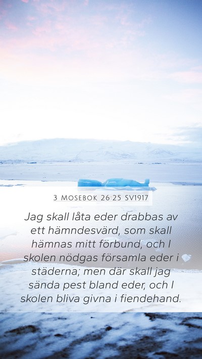 3 Mosebok 26:25 SV1917 Bible Verse Image
