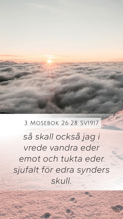 3 Mosebok 26:28 SV1917 Bible Verse Image