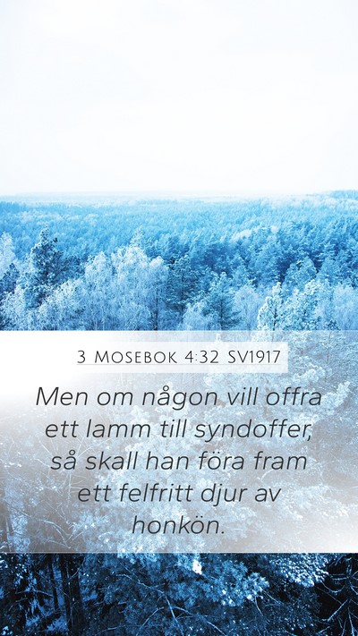 3 Mosebok 4:32 SV1917 Bible Verse Image